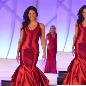 Gorgeous Maroon Mac Duggal gown